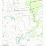 United States Geological Survey La Ward, TX (1995, 24000-Scale) digital map