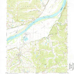 United States Geological Survey Labadie, MO (1972, 24000-Scale) digital map