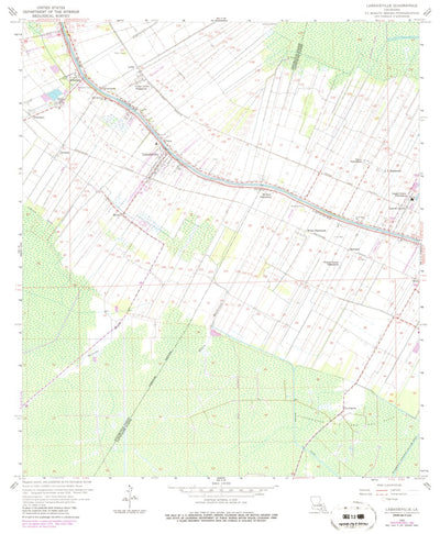 United States Geological Survey Labadieville, LA (1962, 24000-Scale) digital map