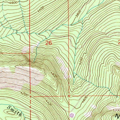 United States Geological Survey Labyrinth Mountain, WA (1965, 24000-Scale) digital map