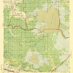 United States Geological Survey Lac Des Allemands, LA (1944, 62500-Scale) digital map