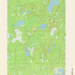 United States Geological Survey Lac Du Flambeau SW, WI (1971, 24000-Scale) digital map