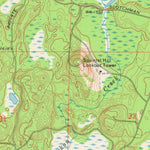 United States Geological Survey Lac Du Flambeau SW, WI (1971, 24000-Scale) digital map