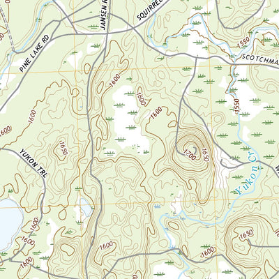 United States Geological Survey Lac du Flambeau SW, WI (2022, 24000-Scale) digital map