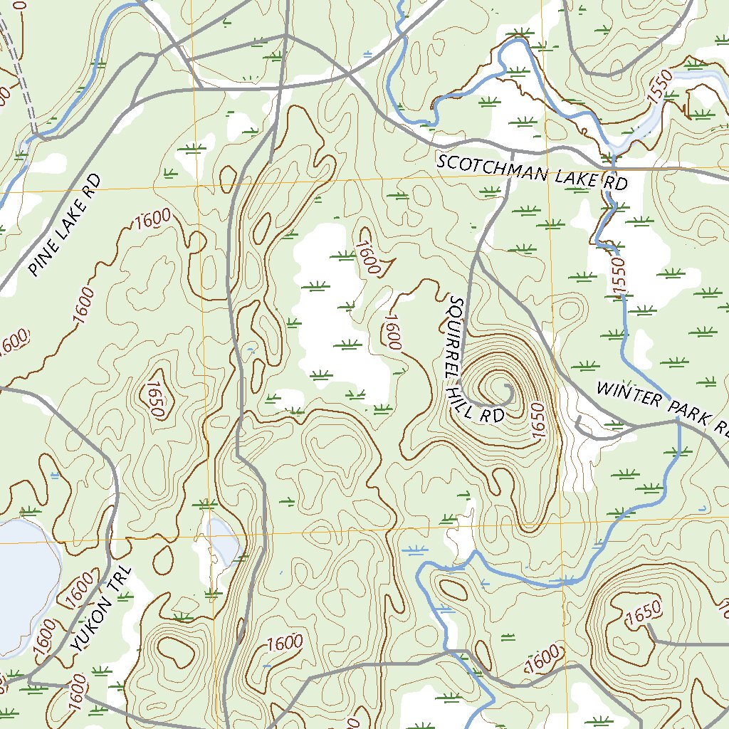 Lac du Flambeau SW, WI (2023, 24000-Scale) Map by United States ...