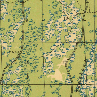 United States Geological Survey Lac Du Flambeau, WI (1939, 48000-Scale) digital map