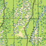 United States Geological Survey Lac Du Flambeau, WI (1950, 48000-Scale) digital map