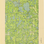 United States Geological Survey Lac Du Flambeau, WI (1951, 48000-Scale) digital map