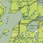 United States Geological Survey Lac Du Flambeau, WI (1951, 48000-Scale) digital map