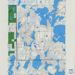 United States Geological Survey Lac Du Flambeau, WI (1971, 24000-Scale) digital map