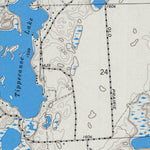 United States Geological Survey Lac Du Flambeau, WI (1971, 24000-Scale) digital map