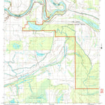 United States Geological Survey Lac Sainte Agnes, LA (1999, 24000-Scale) digital map