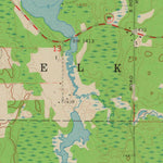 United States Geological Survey Lac Sault Dore, WI (1971, 24000-Scale) digital map