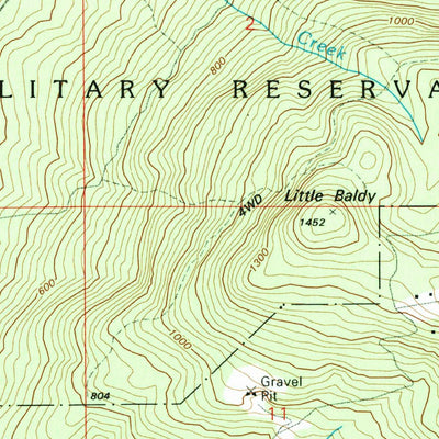 United States Geological Survey Lacamas Creek, WA (1990, 24000-Scale) digital map