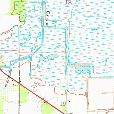 United States Geological Survey Lacarne, OH (1967, 24000-Scale) digital map