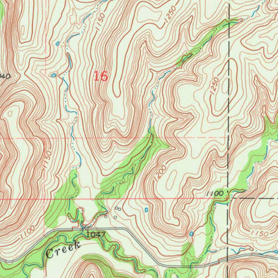 United States Geological Survey Laclede, KS (1964, 24000-Scale) digital map