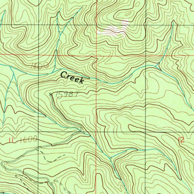 United States Geological Survey Lacomb, OR (1984, 24000-Scale) digital map