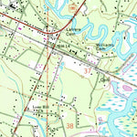 United States Geological Survey Lacombe, LA (1971, 24000-Scale) digital map
