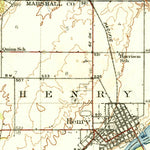 United States Geological Survey Lacon, IL (1937, 62500-Scale) digital map