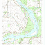 United States Geological Survey Laconia, AR-MS (1982, 24000-Scale) digital map