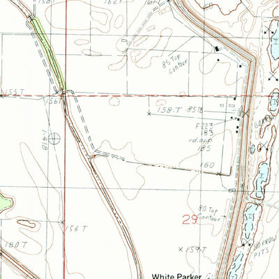 United States Geological Survey Laconia, AR-MS (1982, 24000-Scale) digital map