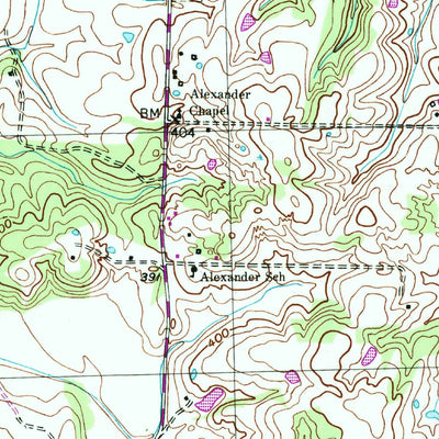 United States Geological Survey Laconia, TN (1952, 24000-Scale) digital map