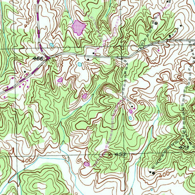 United States Geological Survey Laconia, TN (1952, 24000-Scale) digital map