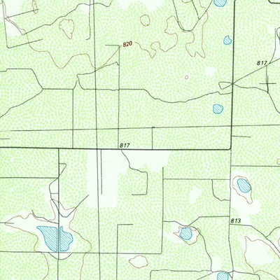 United States Geological Survey Lacy Creek, TX (1986, 100000-Scale) digital map