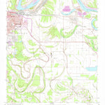 United States Geological Survey Ladd, AR (1964, 24000-Scale) digital map