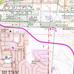 United States Geological Survey Ladd, AR (1964, 24000-Scale) digital map