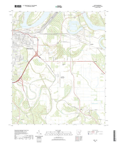 United States Geological Survey Ladd, AR (2020, 24000-Scale) digital map