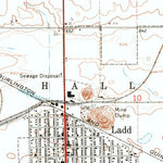 United States Geological Survey Ladd, IL (1966, 24000-Scale) digital map