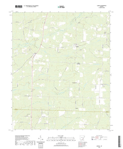 United States Geological Survey Ladelle, AR (2020, 24000-Scale) digital map