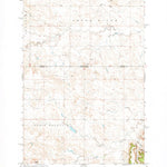 United States Geological Survey Ladner NE, SD-ND (1969, 24000-Scale) digital map