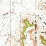 United States Geological Survey Ladner NE, SD-ND (1969, 24000-Scale) digital map