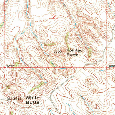 United States Geological Survey Ladner, SD (1969, 24000-Scale) digital map