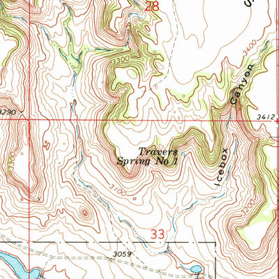 United States Geological Survey Ladner SE, SD (1969, 24000-Scale) digital map