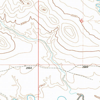 United States Geological Survey Ladner SE, SD (1993, 24000-Scale) digital map