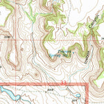 United States Geological Survey Ladner SE, SD (1993, 24000-Scale) digital map