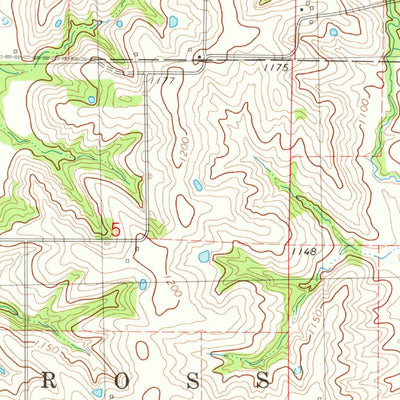 United States Geological Survey Ladoga, IA (1980, 24000-Scale) digital map