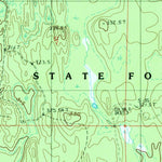 United States Geological Survey Ladoga, MI (1985, 24000-Scale) digital map