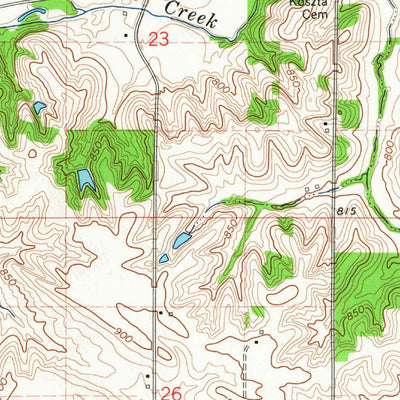 United States Geological Survey Ladora, IA (1965, 24000-Scale) digital map