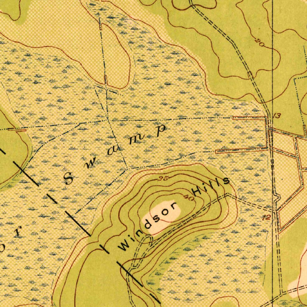 Ladson, SC (1919, 21120Scale) Map by United States Geological Survey