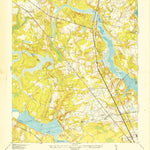 United States Geological Survey Ladson, SC (1943, 24000-Scale) digital map