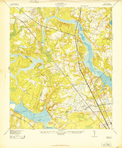 United States Geological Survey Ladson, SC (1943, 24000-Scale) digital map