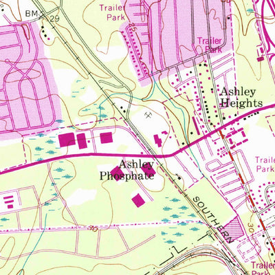 United States Geological Survey Ladson, SC (1958, 24000-Scale) digital map