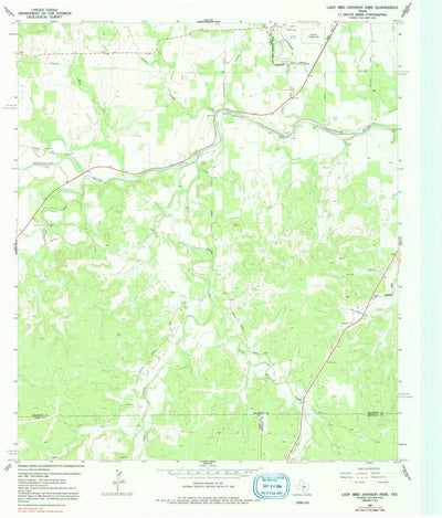United States Geological Survey Lady Bird Johnson Park, TX (1964, 24000-Scale) digital map