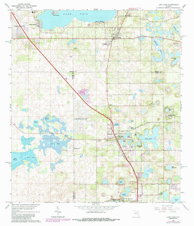 United States Geological Survey Lady Lake, FL (1966, 24000-Scale) digital map