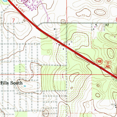 United States Geological Survey Lady Lake, FL (1966, 24000-Scale) digital map