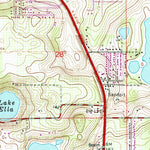 United States Geological Survey Lady Lake, FL (1966, 24000-Scale) digital map
